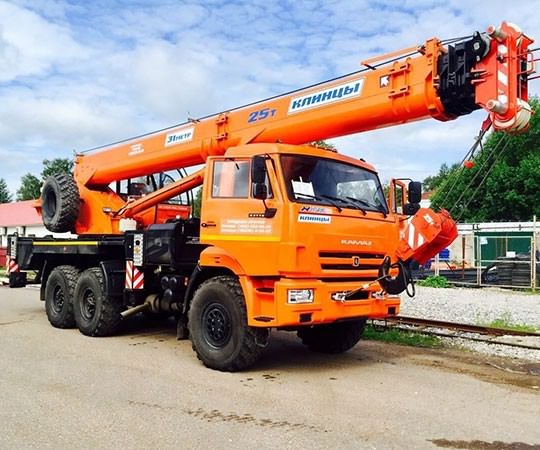 Аренда автокрана в Кувандыке и Оренбургской области