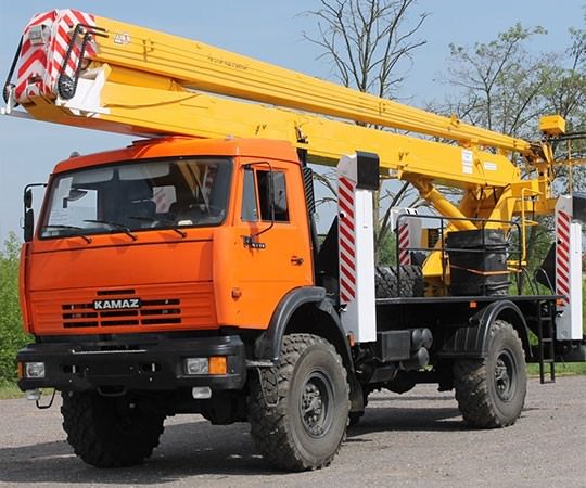 Аренда автовышки в Кувандыке и  Оренбургской области